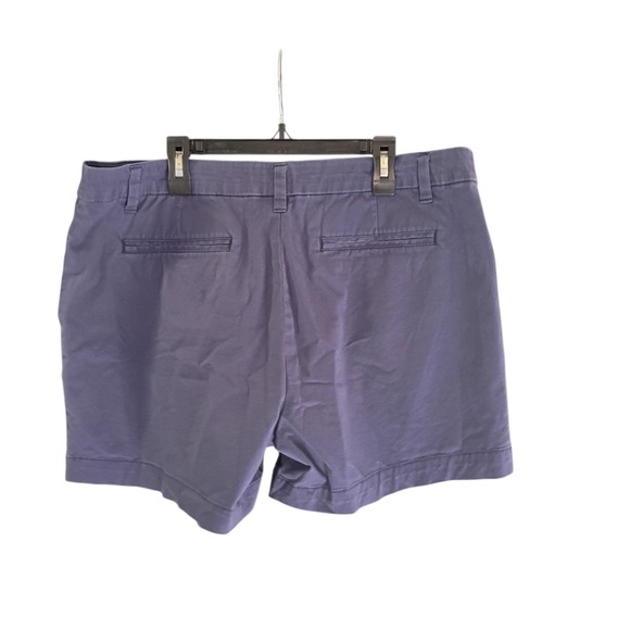 EUC Navy Faded Glory Shorts Women's Size 14 Nautical Summer Beach Casual Shorts - Picture 2 of 5